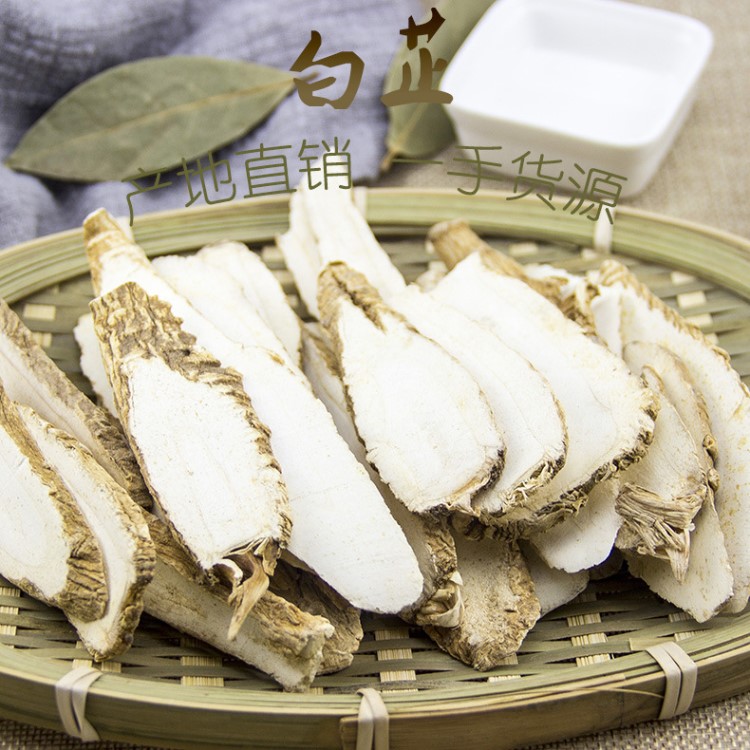 供應中藥材白芷調味鹵料火鍋底料廠家直銷精選白芷片批發