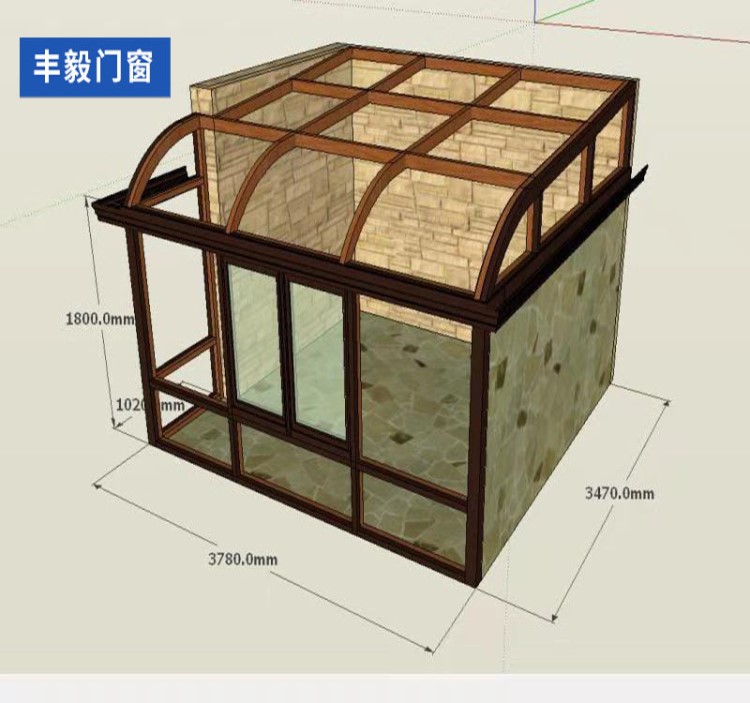 別墅陽光房定制夾膠玻璃陽光房鋁合金玻璃陽光房批發(fā)