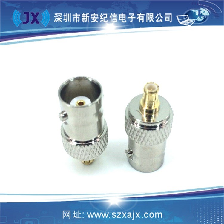 同軸射頻連接器BNC-K母轉(zhuǎn)MCX-J公袖珍示波器測試頭BNC轉(zhuǎn)MCX轉(zhuǎn)接頭