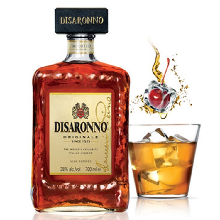 洋酒 意大利原裝方津杏仁芳津杏仁Disaronno 帝薩諾力嬌酒750ml