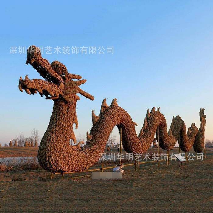 制作稻草人工藝品 稻草人制作卡通藝術(shù) 旅游景點(diǎn)裝飾藝術(shù)