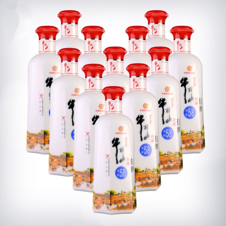 百年 牛欄山 二鍋頭 清香型 58度 500ml*12瓶 白酒 整箱 包物流