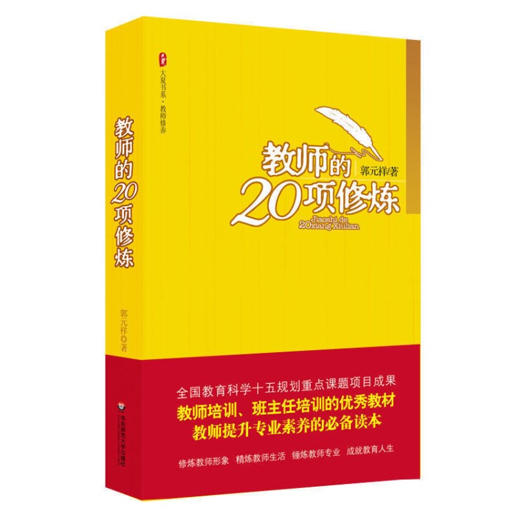 现货正版 大夏书系教师的20项修炼 教师与班主任管理培训教材