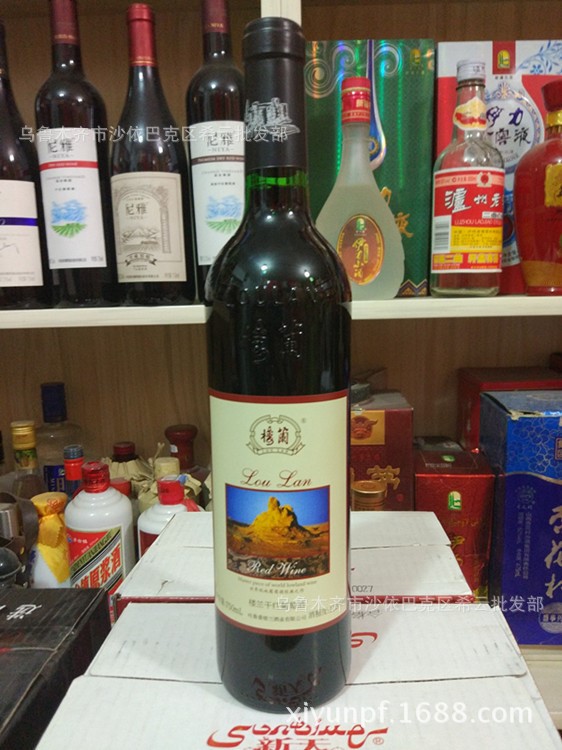 樓蘭干紅葡萄酒新疆吐魯番特產紅酒廠價批發破損包賠