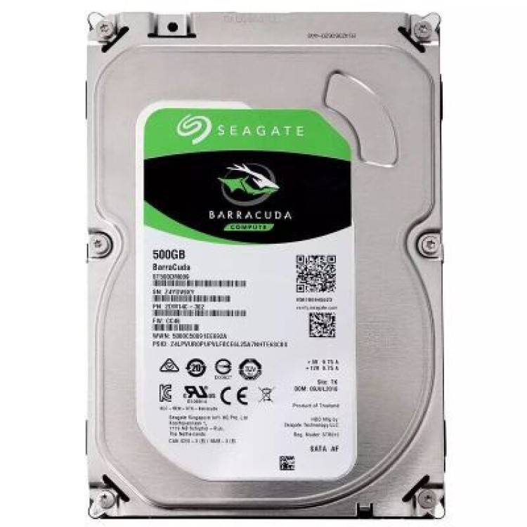 希捷 500GB 臺(tái)式機(jī)硬盤ST500DM002 5400轉(zhuǎn)64M SATA 6Gb/S OEM