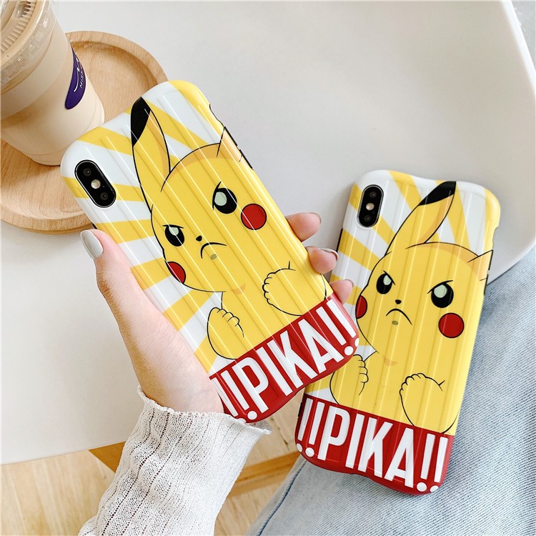日系卡通8plus蘋果x手機殼XSMax/iPhoneX/7p/11pro女創意動漫適用