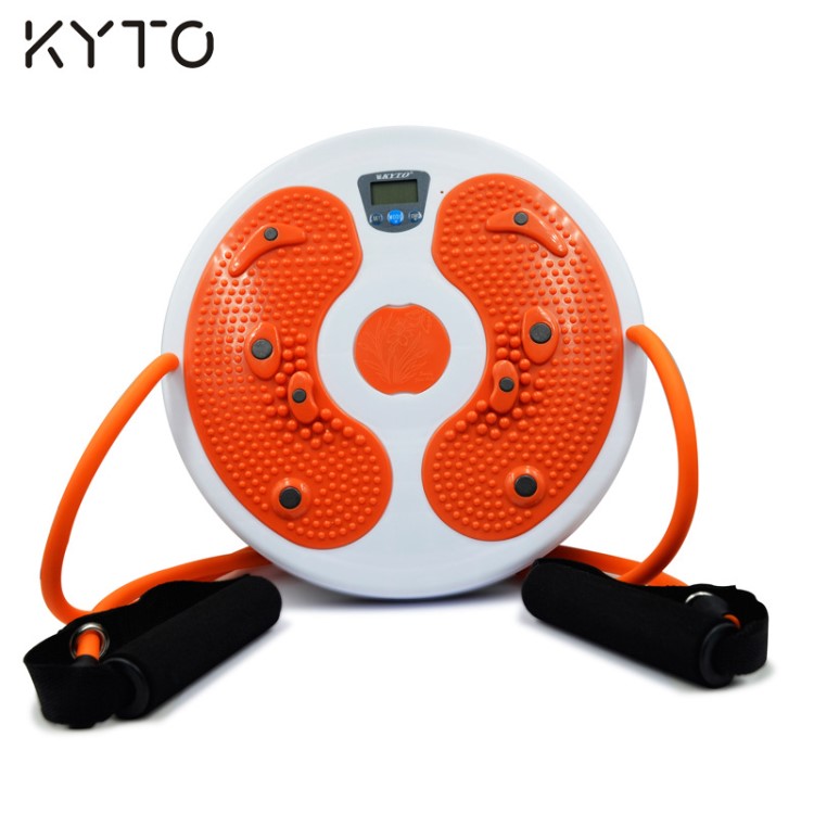 KYTO2238康都健身器材廠家直銷KYTO拉繩卡路里電子健身扭腰盤