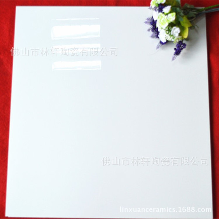 超白1000*1000 大規格拋光磚佛山地磚瓷磚色白地板磚工程出口