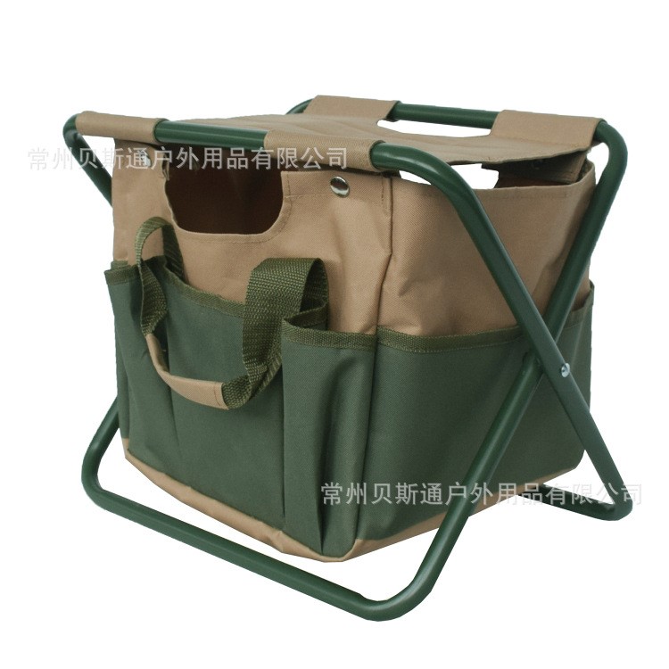 戶外折疊凳便攜式小椅子馬扎小凳子 帶工具包釣魚凳