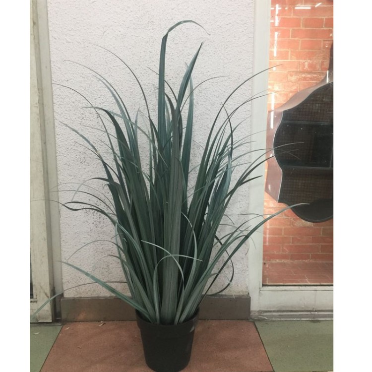 工廠店田園仿真植物盆栽花藝仿真劍葉草盆花裝飾酒店園藝商場綠植
