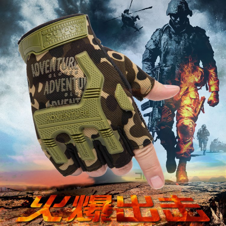 K2Z905海豹半指戶外運(yùn)動(dòng)特種兵登山作戰(zhàn)騎行健身戰(zhàn)術(shù)手套一件代發(fā)