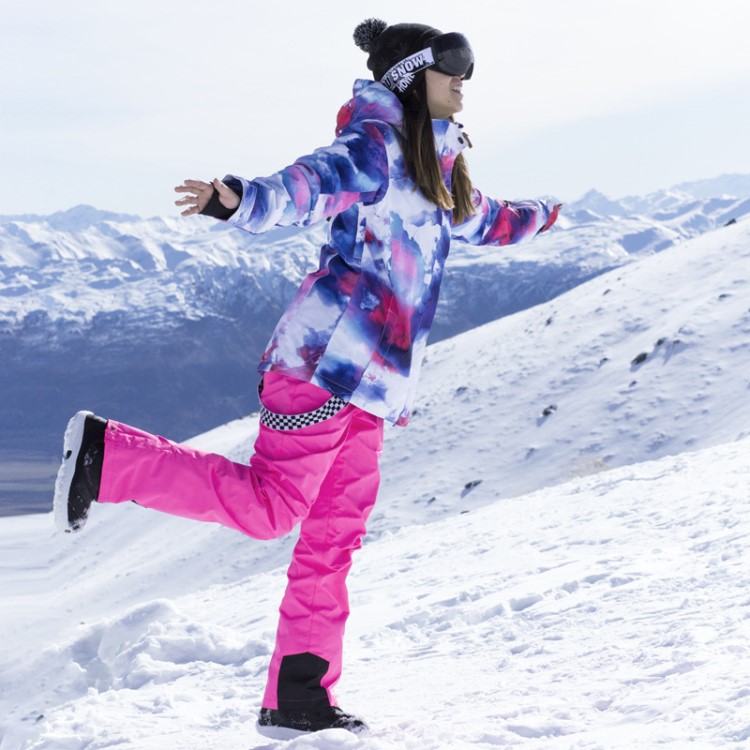 滑雪服 女 套裝單板雙板韓國戶外防水防風保暖透氣冬季加厚滑雪服