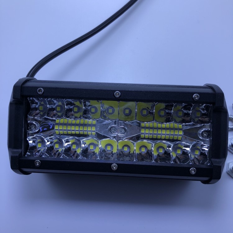 淏匯 120WLED長(zhǎng)條工作燈越野車(chē)改裝杠車(chē)頂燈配件廠家直銷(xiāo)跨境