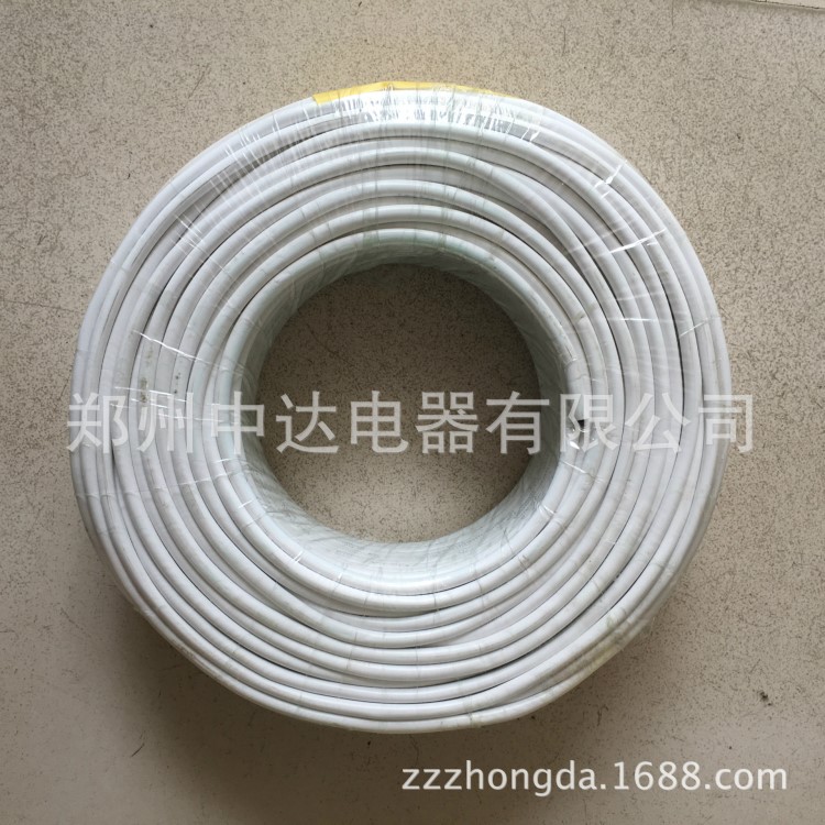 鄭州第三電纜 鄭星電線電纜RVV2*2.5塑料絕緣護(hù)套軟電纜