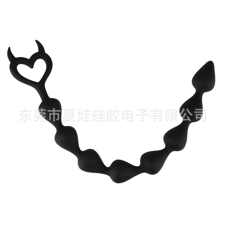 廠家直銷 G點刺激 硅膠冰糖葫蘆后庭拉珠 情趣用品 男女共用器具