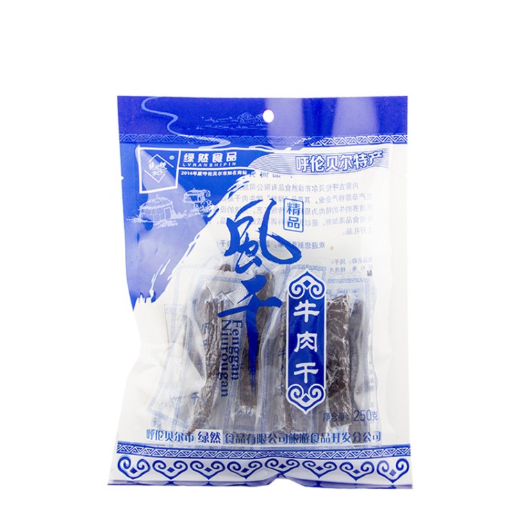 綠然 風干牛肉干 250g