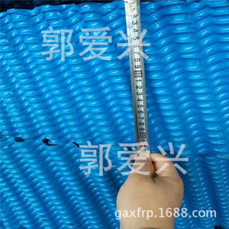 供應冷卻塔填料 斜交錯 斜波紋填料