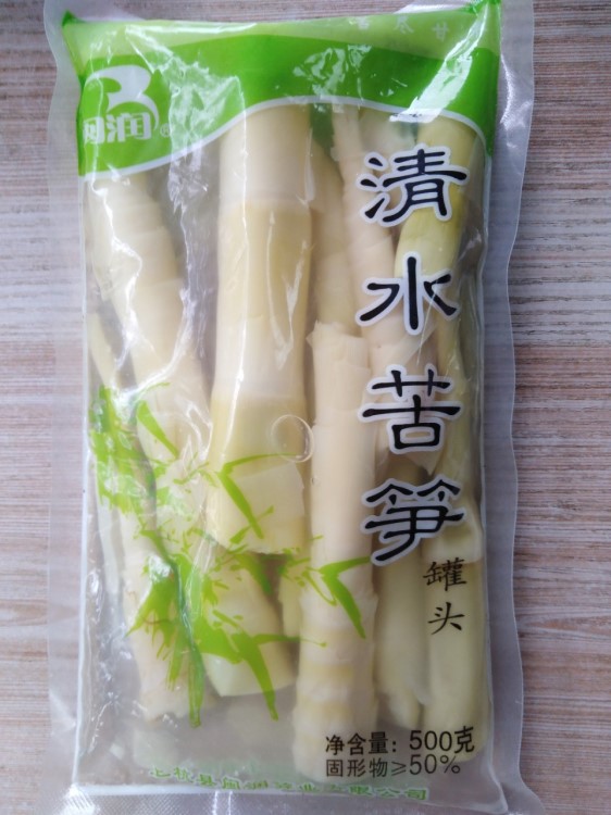 清水苦筍(小條500g)