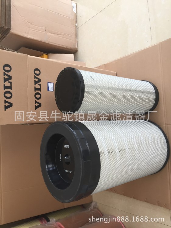 晟金濾業(yè) 替代 沃爾沃空氣濾芯21386644內(nèi)外芯 21386706 歡迎訂購