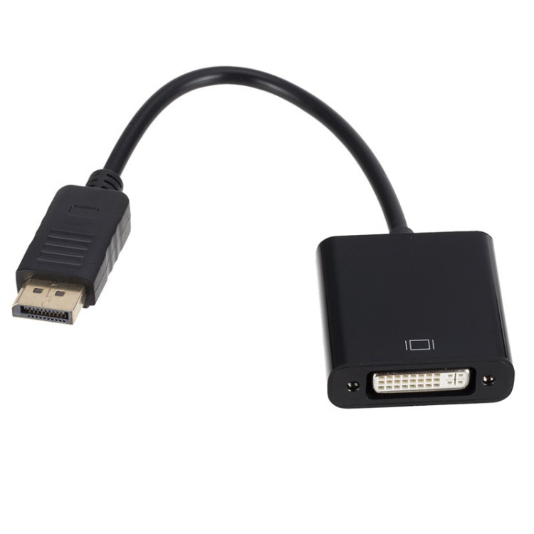 廠家供應(yīng) displayport to dvi dp轉(zhuǎn)dvi轉(zhuǎn)接線高清線1080P電腦轉(zhuǎn)接