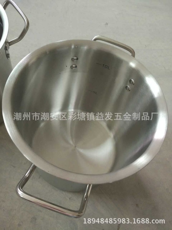 帶蓋3厘厚不銹鋼大桶  蒸桶 食堂多用途加厚底湯桶  機械桶