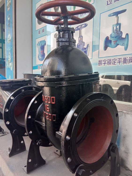 供应明杆铸铁硬密封闸阀z41t-10 dn1200 天然气专用闸阀 城建阀门