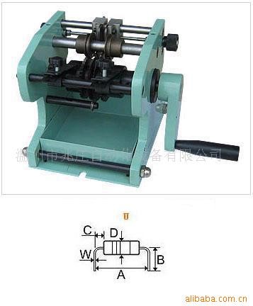 供應(yīng)變壓器、電燈、開關(guān)線手搖帶式電阻成型機(jī)XC-1