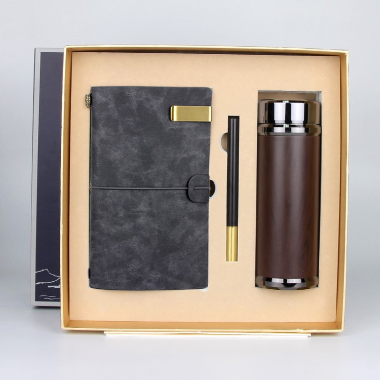 實用辦公禮品套裝企業集團典活動紀念品保溫杯商務禮品定制