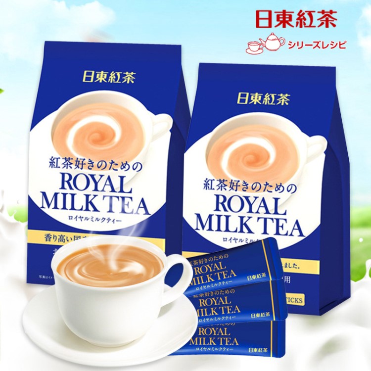 ROYAL MILK TEA日東紅茶經(jīng)典奶茶140g袋裝北海道