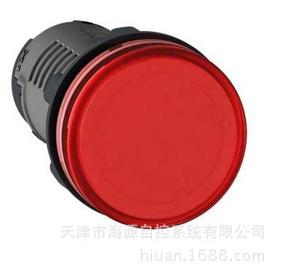 schneider 施耐德XA2模塊式按鈕24V交直流指示燈紅色XA2EVB4LC