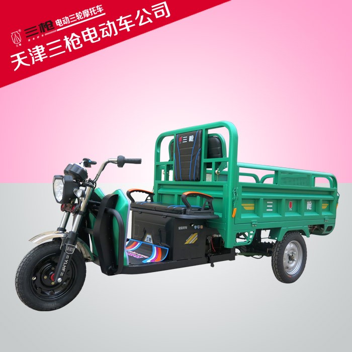 廠家生產(chǎn)三槍電動三輪車 載重電動三輪車 電動車1.7米特種兵
