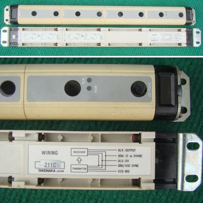 日本/TAKEX TAKENKA JS-TR42 JS-TR44 光柵 區域 傳感器 長度38cm