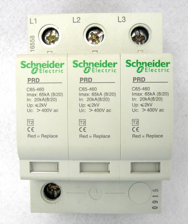 原裝施耐德 梅蘭日蘭 Schneider 浪涌保護(hù)器 PRD 65r 3P 16558