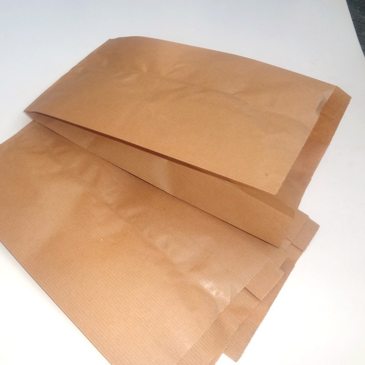 15*28工廠直銷食品小吃外賣打包尖底條紋紙雞皮紙袋2000個1箱