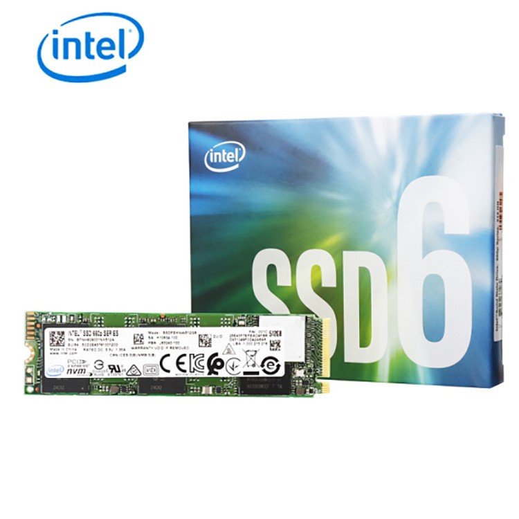 英特爾Intel 2TB SSD固態(tài)硬盤 M.2 2280接口 NVMe協(xié)議 660P系列