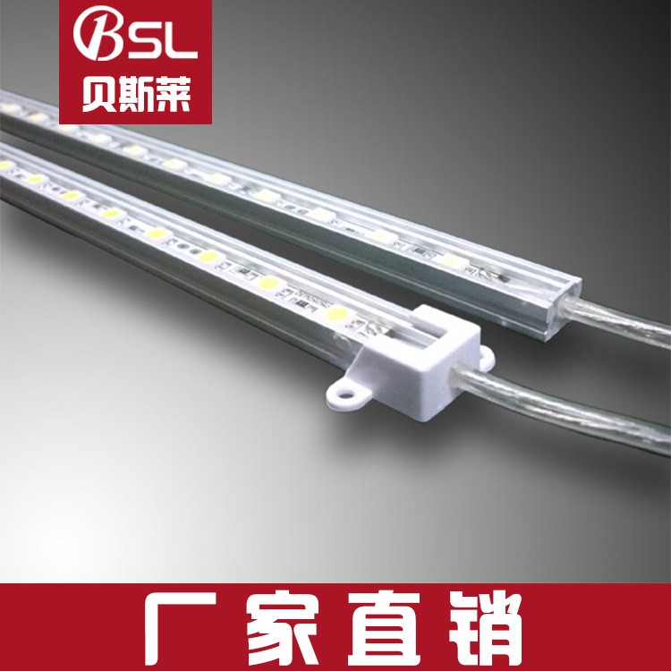 貝斯萊12V/24V 5050 72U槽廣告燈箱背光led硬燈條廠家直銷led硬條