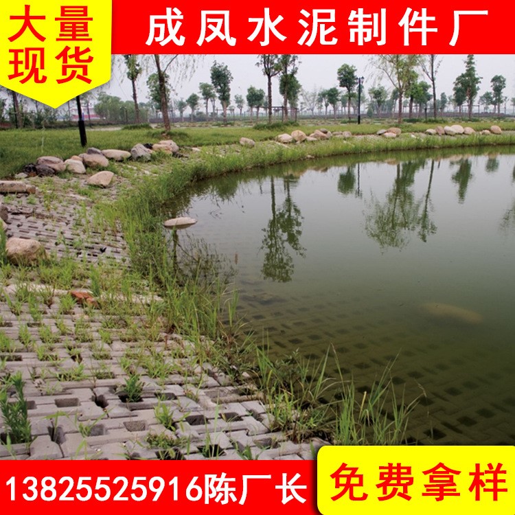 廠家直銷河道生態護坡磚混凝土六角形護坡磚固定力強混凝土鎖扣磚