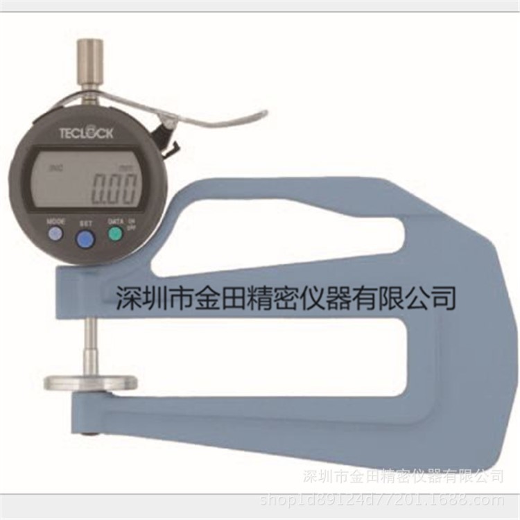 日本得樂TECLOCK數(shù)顯厚度計(jì)PF-11J數(shù)顯測厚規(guī)PF-18J