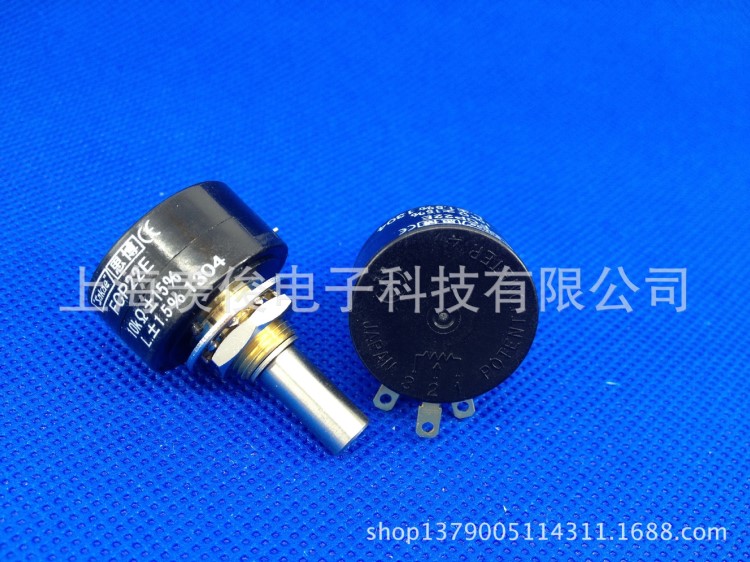 日本原裝 Sakae 思博 FCP22E 10K  單圈導電塑料電位器