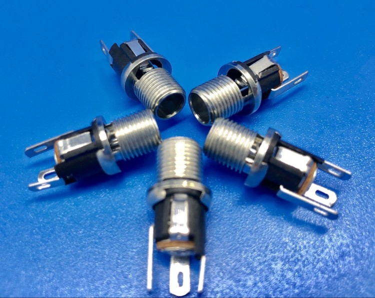 帶螺DC母座廠家直銷DC插座DC025M  2.0  2.5