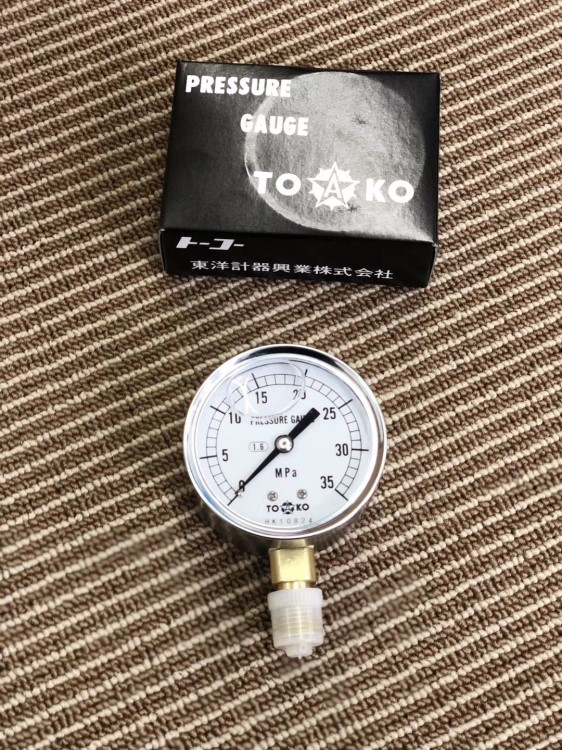 上海晶俸銷售NSPA-G1/4-60x50MPa東洋計器壓力計