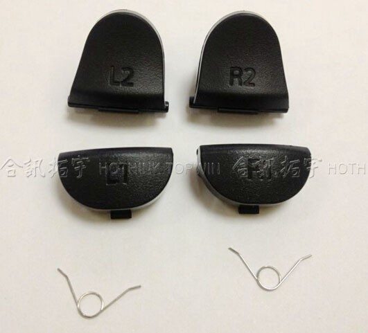 PS4手柄維修配件 R1R2L1L2帶彈簧 R1 R2 L1 L2按鍵