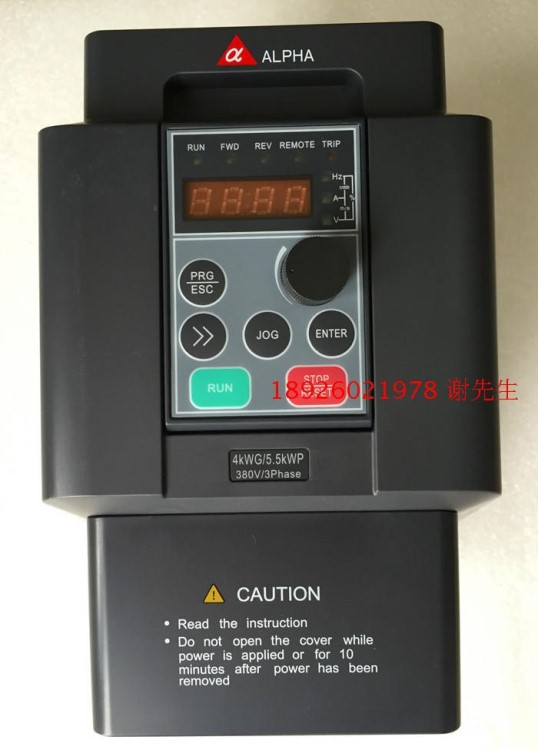 ALPHA6000E-3037G/3045P 阿爾法變頻器37/45KW380V通用重載型全新