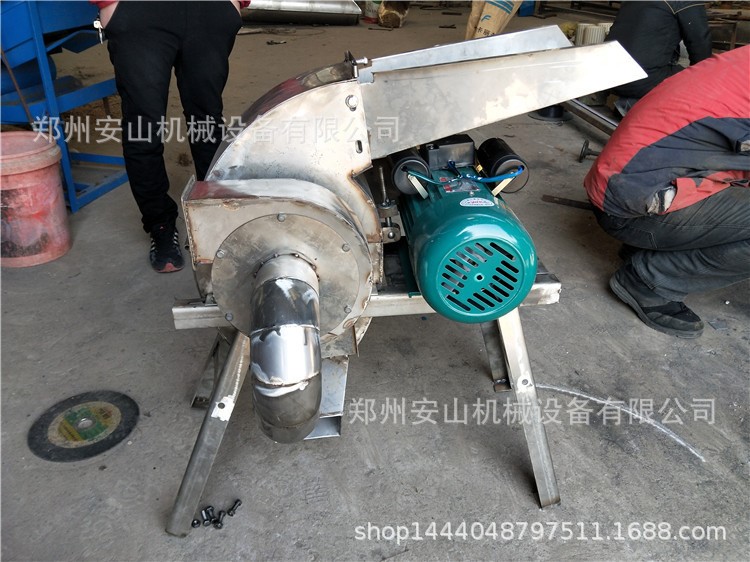 定做小型不銹鋼水果粉碎機 商用桑葚打漿機 大型蘋果磨漿機