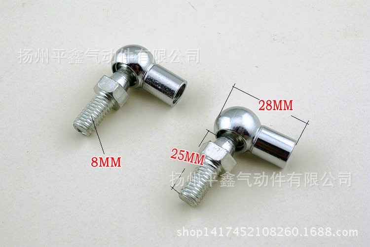 廠家直銷 D型球頭  可拆分萬向旋轉(zhuǎn)接頭 氣彈簧接頭批發(fā)