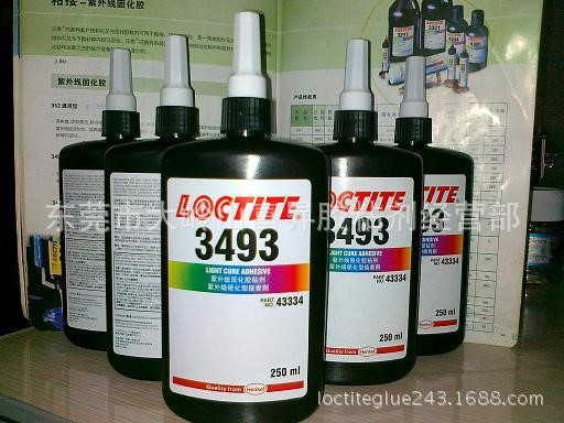 樂泰3493UV膠,loctite3493紫外線固化膠,樂泰3493光固化膠