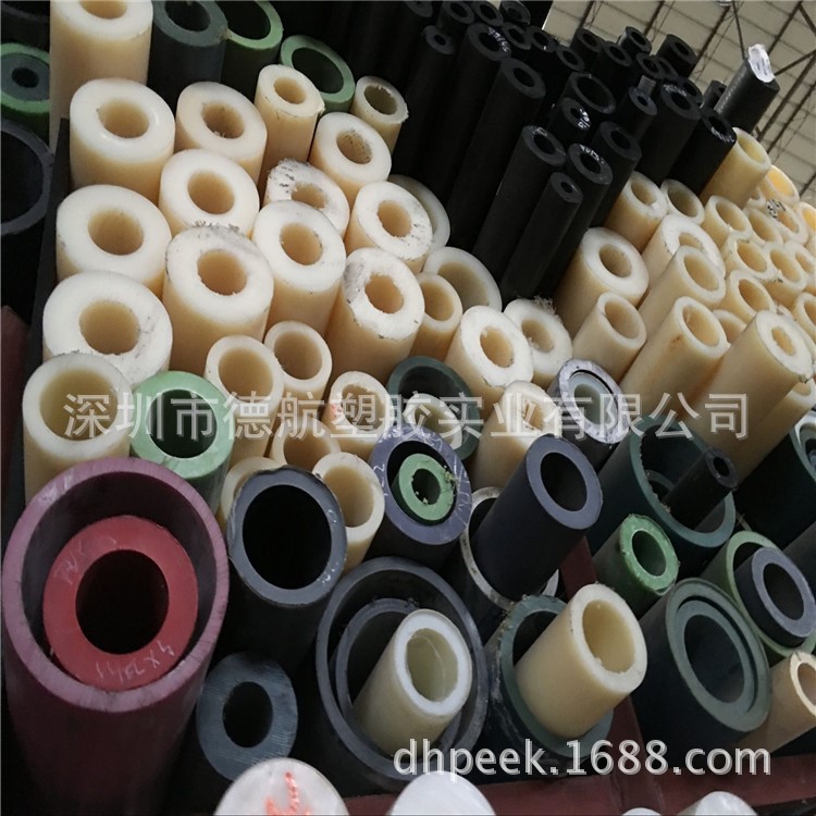 定制PA尼龍管 MC尼龍管非標定制米黃色黑色耐磨尼龍管廠家直銷