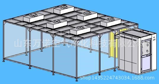 山西厂家定做洁净棚层流罩百级层流罩无尘车间净化工程车间