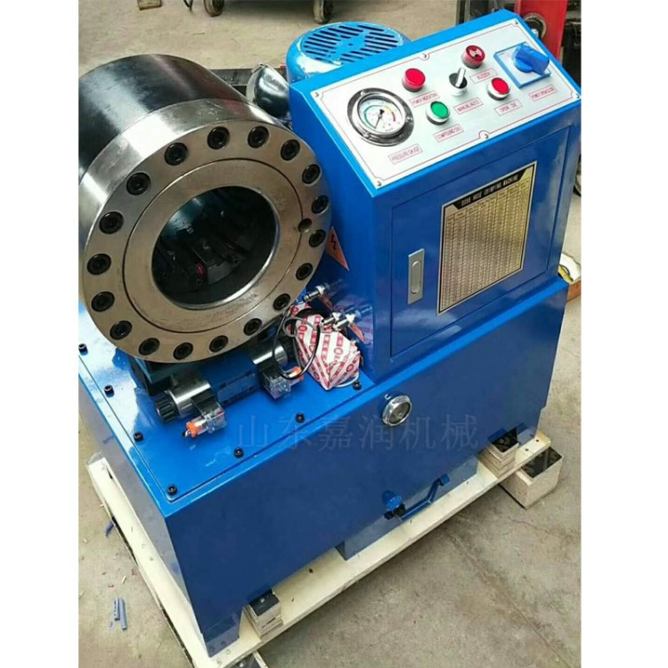 液壓電動(dòng)縮管機(jī) 大功率油管扣管機(jī) 電動(dòng)大棚管縮口機(jī)
