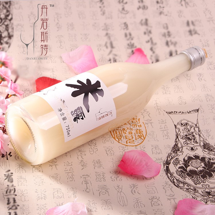 蘇州橋米酒 米露桂花米露米酒糯米酒750ml 0.5度低價批發(fā)廠家直發(fā)